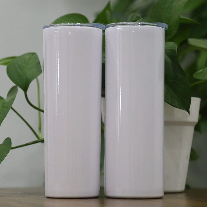 20 oz sublimation Tumbler White / Luminous