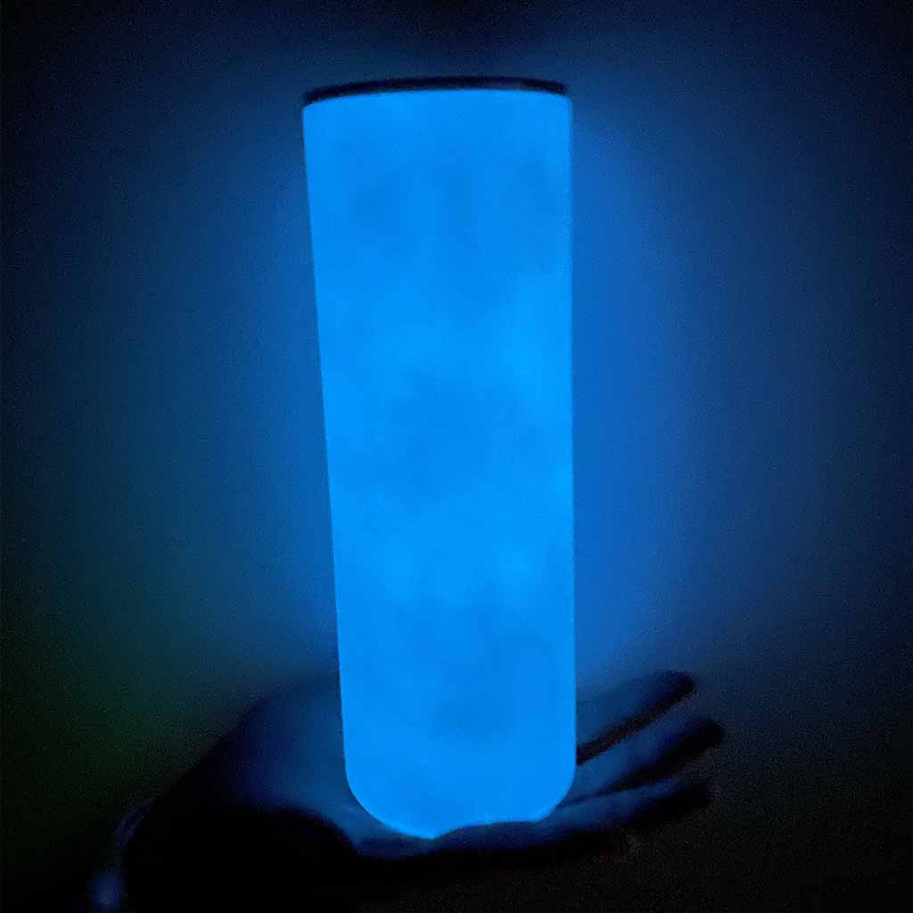 20 oz sublimation Tumbler White / Luminous